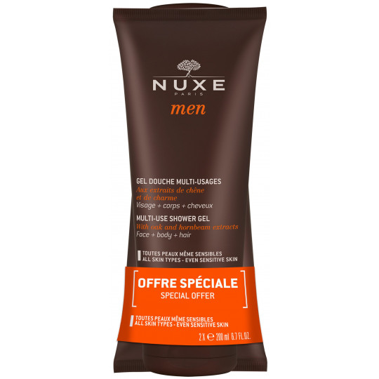 NUXE MEN GEL DE DUCHA DUPLO 2X200 ML