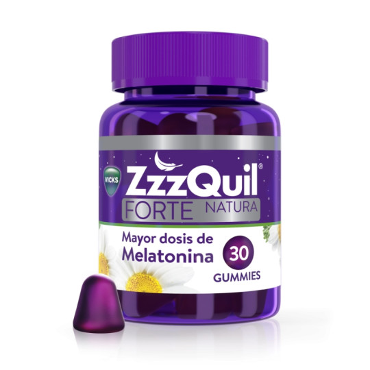 ZZZQUIL NATURA FORTE  30 GOMINOLAS SABOR FRUTOS DEL BOSQUE