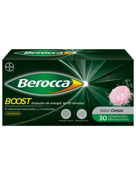 BEROCCA BOOST 30 COMPRIMIDOS EFERVESCENTES