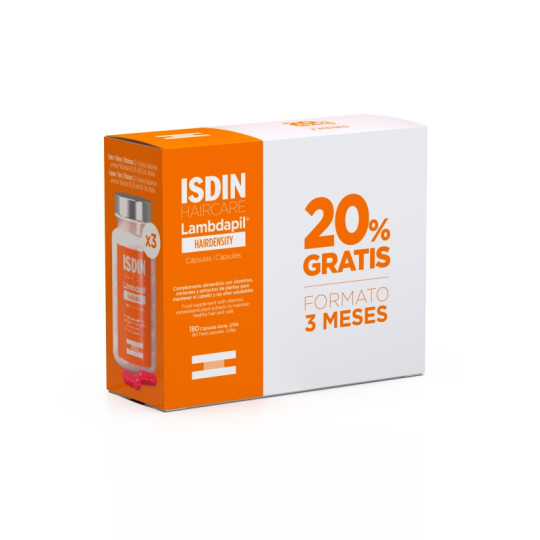 ISDIN LAMBDAPIL HAIRDENSITY 180 CAPSULAS