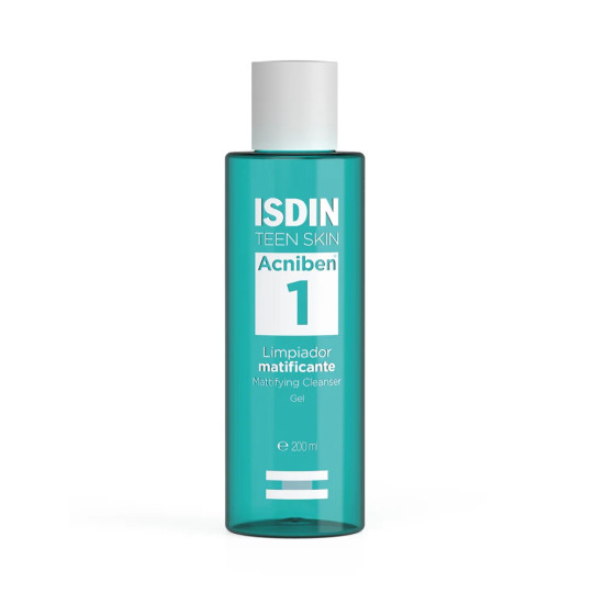 ISDIN OILY SKIN ACNIBEN GEN LIMPIADOR MATIFICANTE 200 ML