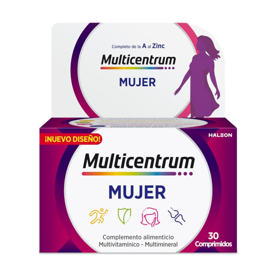 MULTICENTRUM MUJER 30 COMPRIMIDOS