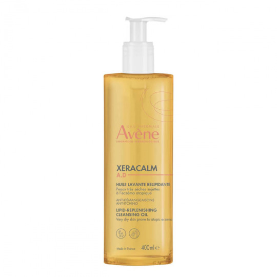 AVENE XERACALM A.D ACEITE LIMPIADOR RELIPIDIZANTE 400 ML