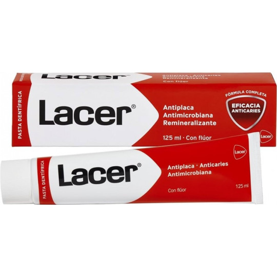 LACER PASTA DENTÍFRICA ANTICARIES 125 ML