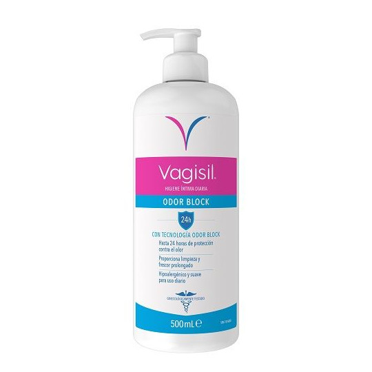 VAGISIL GEL HIGIENE INTIMA  ODOR BLOCK 500ML