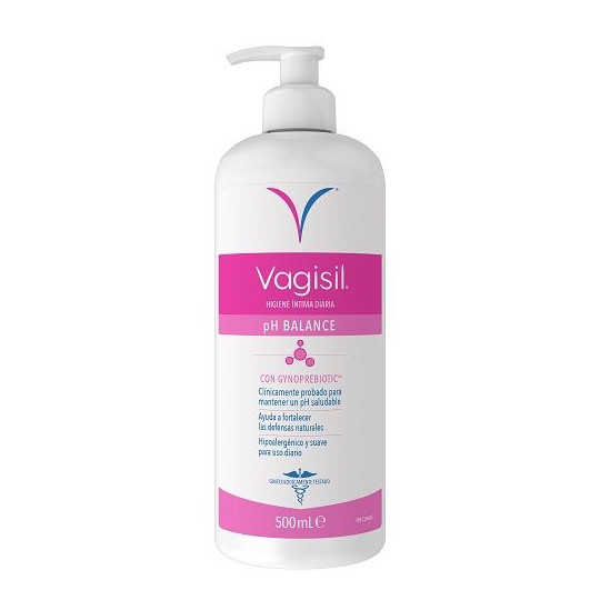 VAGISIL GEL HIGIENE INTIMA PH BALANCE 500ML