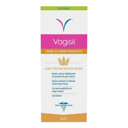 VAGISIL CREMA CON AVENA PREBIOTICA 30GR