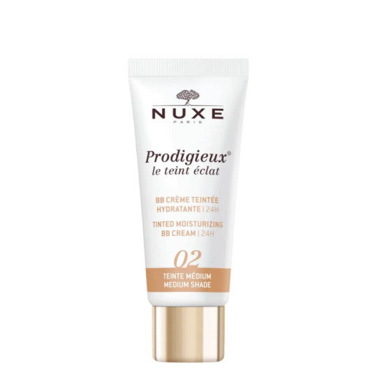 NUXE PRODIGIEUX BB CREMA HIDRATANTE CON COLOR TONO 2 30 ML