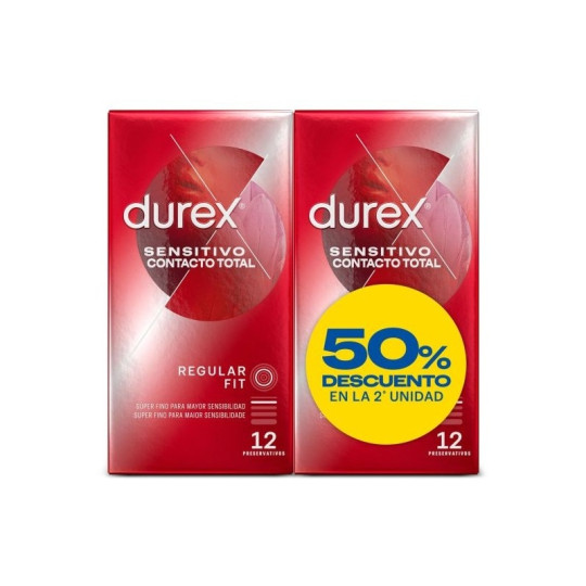 DUREX PACK PRESERVATIVO SENSITIVO...