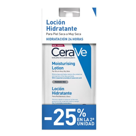 CERAVE DUPLO LOCION HIDRATANTE 2 X 473G