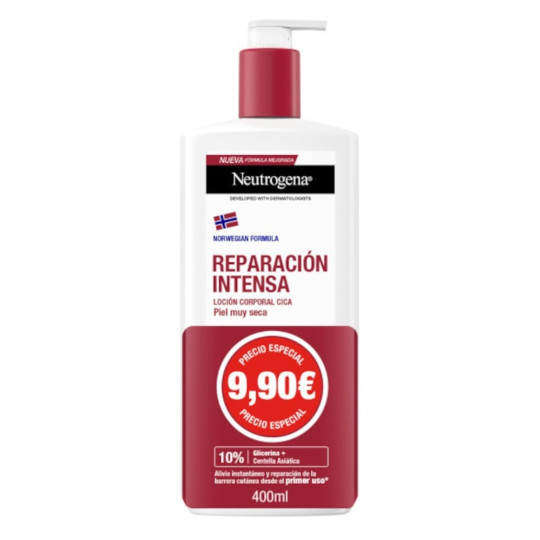 NEUTROGENA LOCION CORPORAL CICA REPARACION INTENSA 400 ML