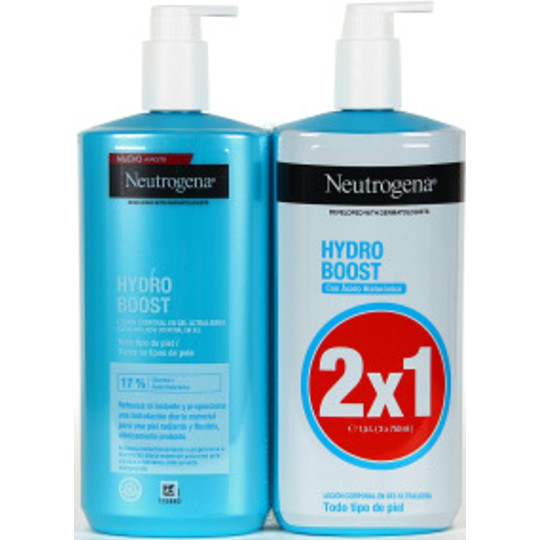 NEUTROGENA LOCION CORPORAL EN GEL HYDRO BOOST 2 X 750ML