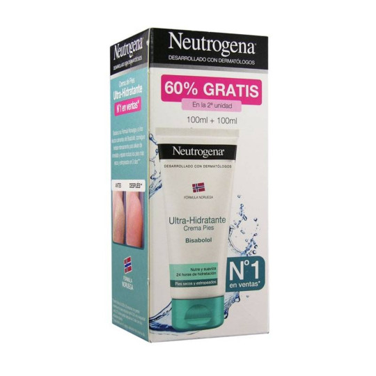 NEUTROGENA CREMA PIES ULTRA - HIDRATANTE 2 X 100 ML