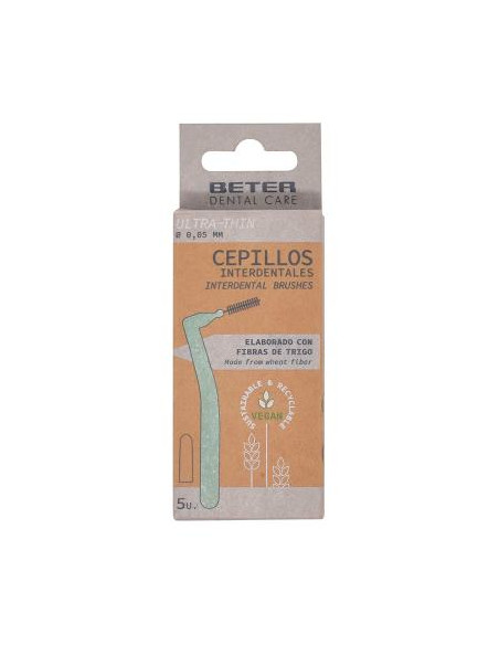 BETER CEPILLOS INTERDENTALES 0.5MM DETAL CARE 5 UNIDADES