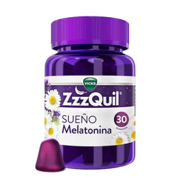 ZZZQUIL NATURA MELATONINA 30 GOMINOLAS
