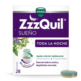 ZZZQUIL SUEÑO TODA LA NOCHE  28 COMPRIMIDOS