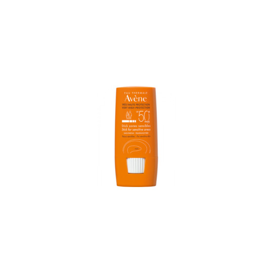 AVENE SOLAR STICK ZONAS SENSIBLES SPF 50+ 8 G
