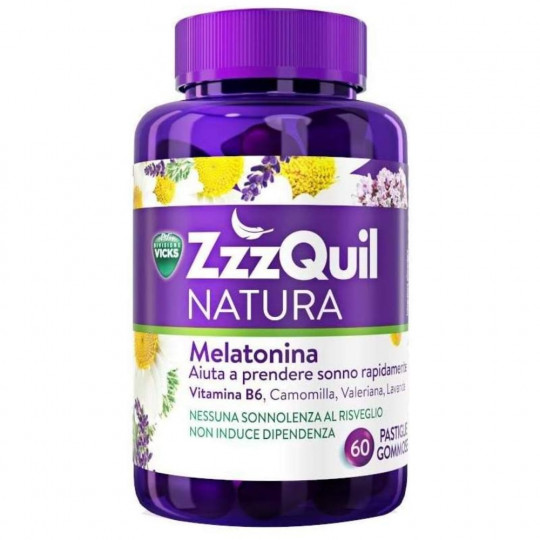 ZZZQUIL NATURA MELATONINA 60 GOMINOLAS